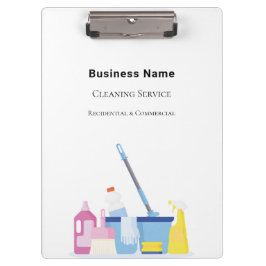 Schoonmaakdienst Klembord