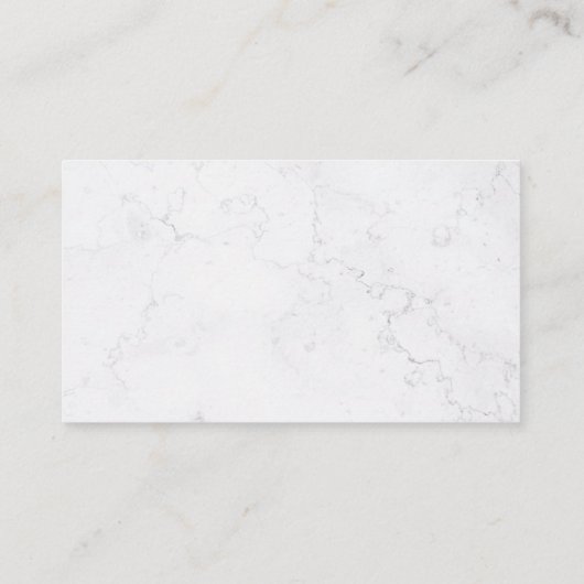 Schoonmaakdienst | Man die vloeren dweilt Visitekaartje (Achterkant)