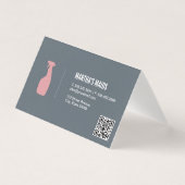 schoonmaakdienst | QR-code Visitekaartje (Voorkant)