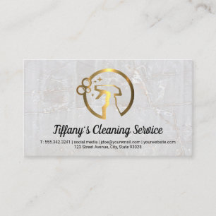 Schoonmaakdienst   Sproeireiniging Logo Visitekaartje