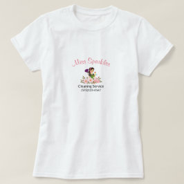 Schoonmaakdienst van het Huis van de Schoonmaak Fl T-shirt