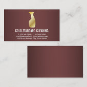 Schoonmaakdienst Visitekaartje (Voorkant / Achterkant)