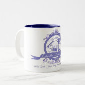 Schoonmaakdienst voor Assepoester Tweekleurige Koffiemok (Voorkant links)