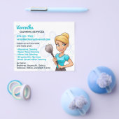 Schoonmaakdienst voor dienstmeisjes Flyer (Enkel)