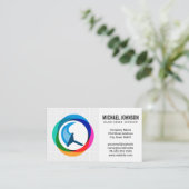 schoonmaakdienst voor schoonmaaksters | Squeegee L Visitekaartje (Staand voorkant)