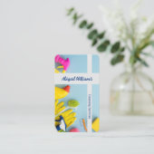 Schoonmaakdiensten Aangepaste QR Visitekaartje (Staand voorkant)