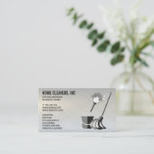 Schoonmaakdiensten | Dienst Dienstmeisje | Metaala Visitekaartje (Staand voorkant)