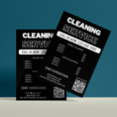 Schoonmaakdiensten Dienst Prijs Schoonmaken Scan O Flyer