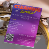 Schoonmaakdiensten Dienstmeid Prijs Scan Om Te Ver Flyer