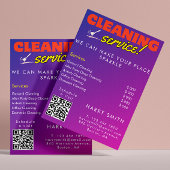 Schoonmaakdiensten Dienstmeid Prijs Scan Om Te Ver Flyer