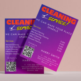 Schoonmaakdiensten Dienstmeid Prijs Scan Om Te Ver Flyer