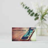 Schoonmaakdiensten | Dienstmeisjes Visitekaartje (Staand voorkant)