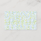 Schoonmaakdiensten en -benodigdheden | zeepschuim visitekaartje (Achterkant)