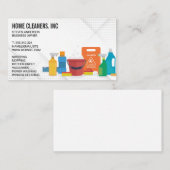 Schoonmaakdiensten | Home Maid Service Visitekaartje (Voorkant / Achterkant)