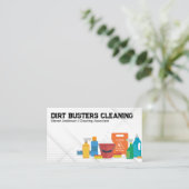 Schoonmaakdiensten | Home Maid Supplies Visitekaartje (Staand voorkant)