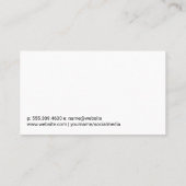 Schoonmaakdiensten | Home Maid Supplies Visitekaartje (Achterkant)