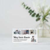 Schoonmaakdiensten | Hotel en Maid Service Persone Visitekaartje (Staand voorkant)