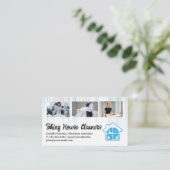 Schoonmaakdiensten | Hotelmedewerkers Visitekaartje (Staand voorkant)