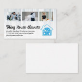 Schoonmaakdiensten | Hotelmedewerkers Visitekaartje (Voorkant / Achterkant)