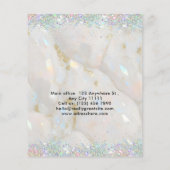 Schoonmaakdiensten House Keeping Glitter Opal Ston Flyer (Achterkant)