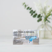 Schoonmaakdiensten | Huis schoonmaken Visitekaartje (Staand voorkant)