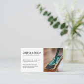 Schoonmaakdiensten | huishouding visitekaartje (Staand voorkant)