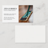 Schoonmaakdiensten | huishouding visitekaartje (Voorkant / Achterkant)