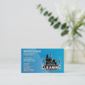 Schoonmaakdiensten | Huishoudster Visitekaartje (Staand voorkant)