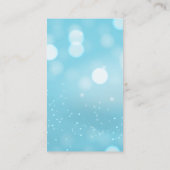 Schoonmaakdiensten Icoon | Sparkle Boke Achtergron Visitekaartje (Achterkant)