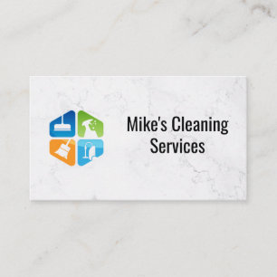 Schoonmaakdiensten Logo   Huis Schoonmaak Visitekaartje