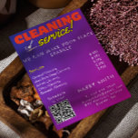 Schoonmaakdiensten Maid Price Scan om verbinding t Kaart<br><div class="desc">Flyer voor schoonmaakdiensten aanpasbaar met contactgegevens,  plus een QR-code om rechtstreeks te koppelen aan uw contact,  uw Instagram of uw agenda om een afspraak voor uw diensten te plannen,  de diensten die u aanbiedt te bewerken en uw schoonmaakdiensten bedrijf te verbeteren</div>