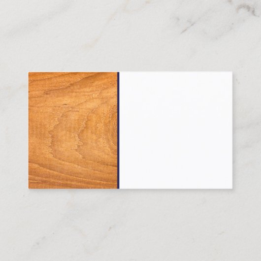 Schoonmaakdiensten pictogrammen | Hout Visitekaartje (Achterkant)