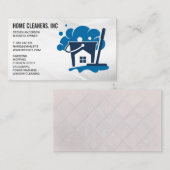 Schoonmaakdiensten | Reinigingsmiddelen Visitekaartje (Voorkant / Achterkant)