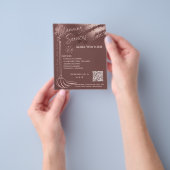 Schoonmaakdiensten Roos Gold Scan te verbinden Flyer (Hand)