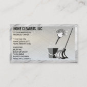 Schoonmaakdiensten | Schoonmaakdienst | Marmeren r Visitekaartje (Voorkant)
