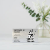 Schoonmaakdiensten | Schoonmaakdienst | Schoonmake Visitekaartje (Staand voorkant)