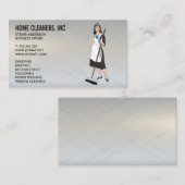 Schoonmaakdiensten | Schoonmaakservice | Huishouds Visitekaartje (Voorkant / Achterkant)