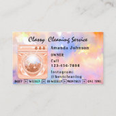 Schoonmaakdiensten voor Classy House Maid Coral La Visitekaartje (Voorkant)