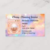 Schoonmaakdiensten voor classy House Maid Coral La Visitekaartje (Voorkant)