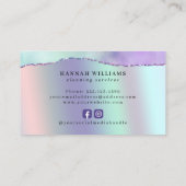 Schoonmaakdiensten voor huishoudtoestellen Hologra Visitekaartje (Achterkant)