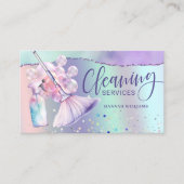 Schoonmaakdiensten voor huishoudtoestellen Hologra Visitekaartje (Voorkant)