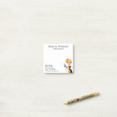 Schoonmaakdiensten voor sociale media Small Busine Post-it® Notes (Op bureau)