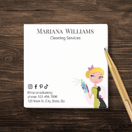 Schoonmaakdiensten voor sociale media Small Busine Post-it® Notes