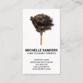 Schoonmaakdiensten voor thuis | Veerstoffer Visitekaartje (Voorkant)