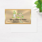 Schoonmaakgereedschap | Goud Visitekaartje (Bureau)