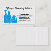 Schoonmaakgereedschap | House Services | Tiles Bus Visitekaartje (Voorkant / Achterkant)