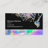 Schoonmaakholografie van het schoonmaakhuis visitekaartje (Achterkant)