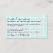 Schoonmaakklant Sale Korting Aanbevelingskaartje (Achterkant)