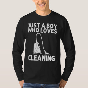 Schoonmaakkunst voor jongens Kinder reiniging gere T-shirt