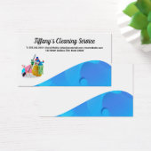 Schoonmaakmiddelen | Blauwe Golf Visitekaartje (Bureau)